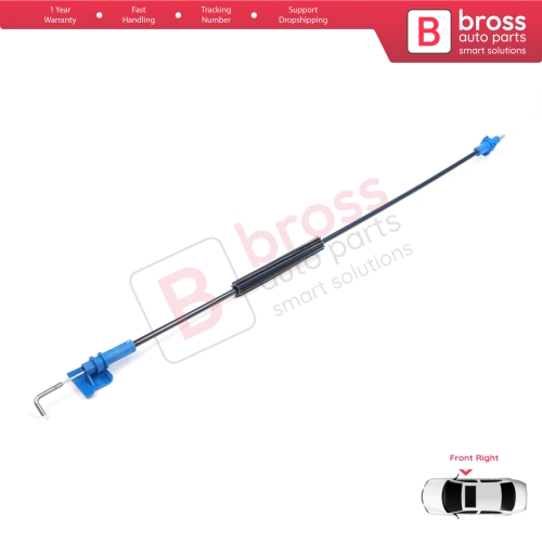 Front Right Door Inner Handle Lock Release Cable for Fiat Fiorino MK3 225 Qubo 2007-2016 Citroen Nemo Peugeot Bipper 2008–2017 1354711080