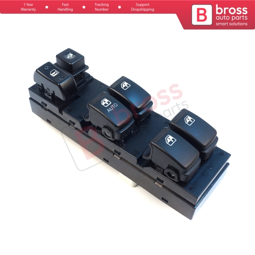 Window Regulator Master Switch 14 Pin Driver Door For Hyundai Tucson MK1 JM Kia Sportage JE KM Rio JB Sedona Carnival MK2 935702E200