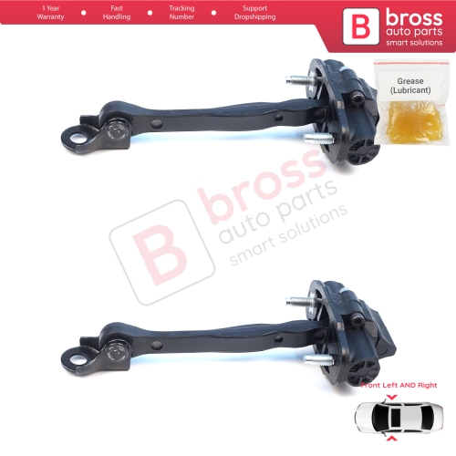 2 Pieces Front Door Stop Check Assy Limiter Strap for Ford Tourneo Transit Courier MK2 N1P N3P V769 2023-On 2703945