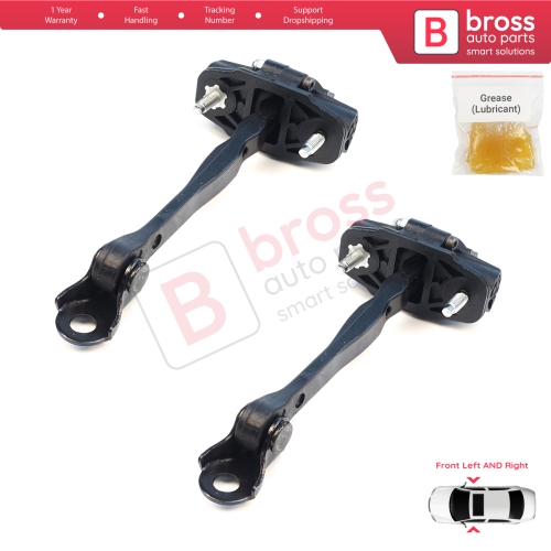 2 Pieces Front Door Stop Check Assy Limiter Strap for Ford Tourneo Transit Courier MK2 N1P N3P V769 2023-On 2703945