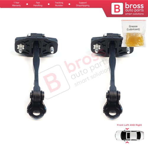 2 Pieces Front Door Stop Check Assy Limiter Strap for Ford Tourneo Transit Courier MK2 N1P N3P V769 2023-On 2703945