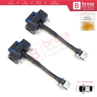 2 Pieces Front Door Stop Check Assy Limiter Strap for Ford Transit Tourneo Custom MK2 NXN V710 2023-On 2685526