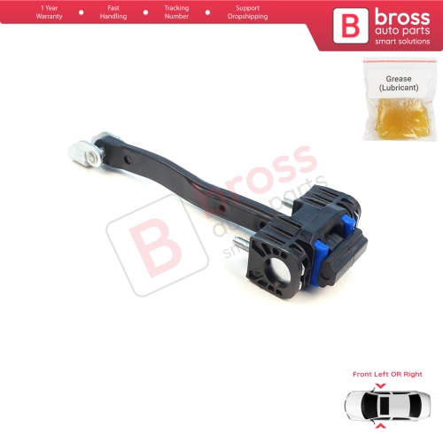 Front Door Stop Check Assy Limiter Strap for Ford Transit Tourneo Custom MK2 NXN V710 2023-On 2685526