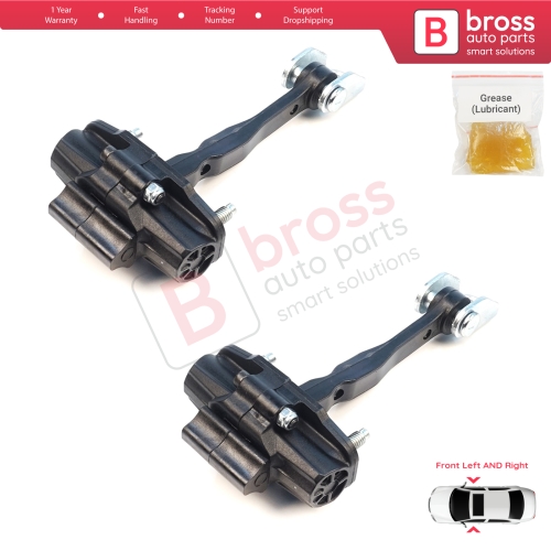 2 Pieces Front Door Stop Check Assy Limiter Strap for Ford Ranger MK3 TKE P375 PX 2N 2G 2P 2011-2023 Europe Everest UA MK2 5289876