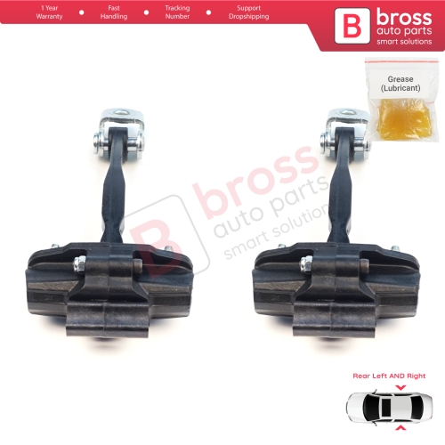 2 Pieces Rear Door Stop Check Assy Limiter Strap for Ford Ranger MK3 TKE P375 PX 2N 2G 2P 2011-2023 Europe Everest UA MK2 5339618