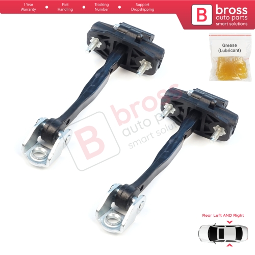2 Pieces Rear Door Stop Check Assy Limiter Strap for Ford Ranger MK3 TKE P375 PX 2N 2G 2P 2011-2023 Europe Everest UA MK2 5339618