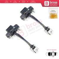 2 Pieces Rear Door Stop Check Assy Limiter Strap for Ford Ranger MK4 P703 RA 2022-On KB3B2627200BA