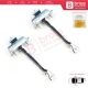 2 Pieces Front Door Stop Check Assy Limiter Strap for Ford Edge MK2 CD539 Endura 2015-2024 FT4BR23552AB