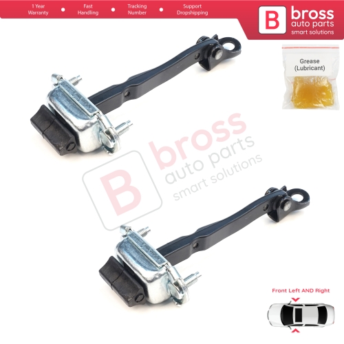 2 Pieces Front Door Stop Check Assy Limiter Strap for Dacia Renault Duster MK3 P1310 PYM PYN 2023-On 804304225R