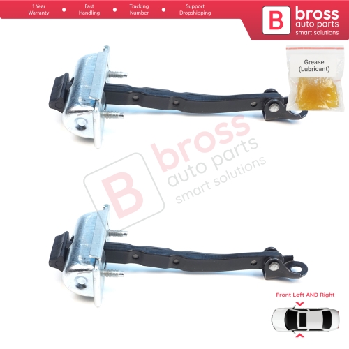 2 Pieces Front Door Stop Check Assy Limiter Strap for Renault Scenic E-Tech MK5 Mitsubishi Eclipse Cross 2025-On 804308534R