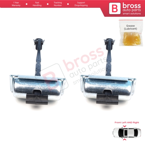 2 Pieces Front Door Stop Check Assy Limiter Strap for Renault Scenic E-Tech MK5 Mitsubishi Eclipse Cross 2025-On 804308534R