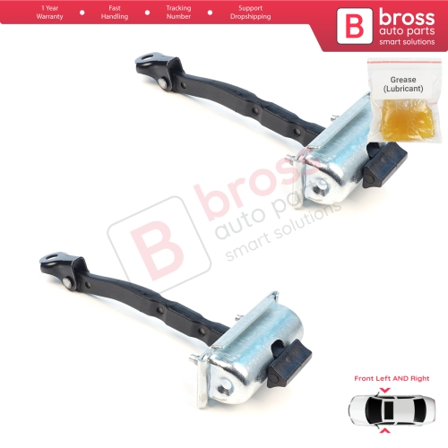 2 Pieces Front Door Stop Check Assy Limiter Strap for Renault Scenic E-Tech MK5 Mitsubishi Eclipse Cross 2025-On 804308534R