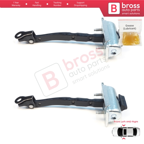 2 Pieces Front Door Stop Check Assy Limiter Strap for Renault Scenic E-Tech MK5 Mitsubishi Eclipse Cross 2025-On 804308534R