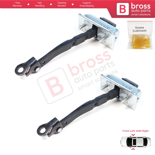 2 Pieces Front Door Stop Check Assy Limiter Strap for Renault Scenic E-Tech MK5 Mitsubishi Eclipse Cross 2025-On 804308534R