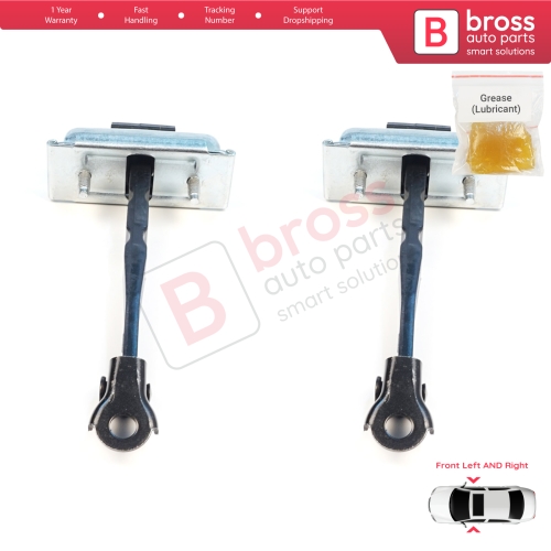 2 Pieces Front Door Stop Check Assy Limiter Strap for Renault Scenic E-Tech MK5 Mitsubishi Eclipse Cross 2025-On 804308534R