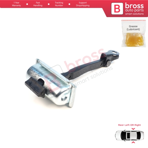 Rear Door Stop Check Assy Limiter Strap for Renault 5 E-Tech Alpine A290 2024-On 824308906R