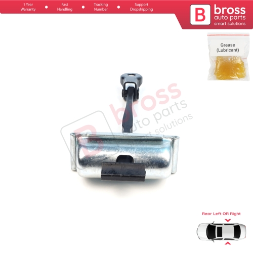 Rear Door Stop Check Assy Limiter Strap for Renault 5 E-Tech Alpine A290 2024-On 824308906R