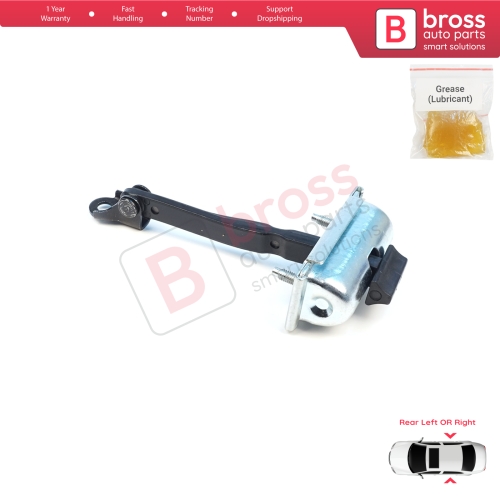 Rear Door Stop Check Assy Limiter Strap for Renault 5 E-Tech Alpine A290 2024-On 824308906R