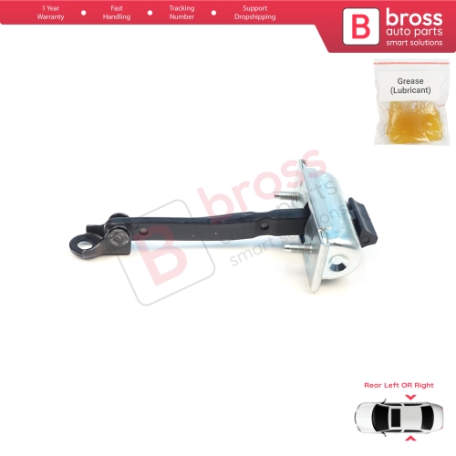 Rear Door Stop Check Assy Limiter Strap for Renault 5 E-Tech Alpine A290 2024-On 824308906R