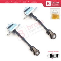 2 Pieces Front Door Stop Check Assy Limiter Strap for Nissan Micra MK4 K13 K13K K13KK 2011-2022 804301HB0A