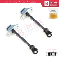 2 Pieces Rear Door Stop Check Assy Limiter Strap for Nissan Micra MK4 K13 K13K K13KK 2011-2022 824301HB0A