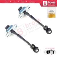 2 Pieces Rear Door Stop Check Assy Limiter Strap for Nissan Juke MK2 F16 2019-On 824306PA0A