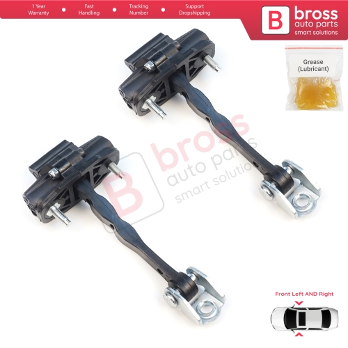 2 Pieces Front Door Stop Check Assy Limiter Strap for Volvo V40 525 Cross Country 526 2012–2019 31299810