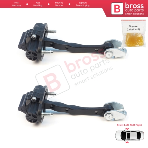 2 Pieces Front Door Stop Check Assy Limiter Strap for Volvo V40 525 Cross Country 526 2012–2019 31299810