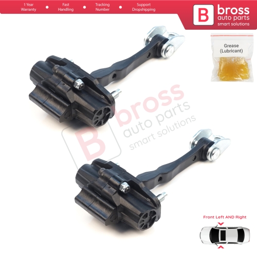 2 Pieces Front Door Stop Check Assy Limiter Strap for Volvo V40 525 Cross Country 526 2012–2019 31299810