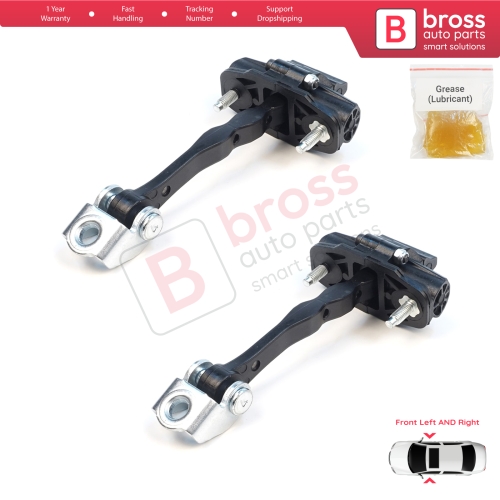2 Pieces Front Door Stop Check Assy Limiter Strap for Volvo V40 525 Cross Country 526 2012–2019 31299810