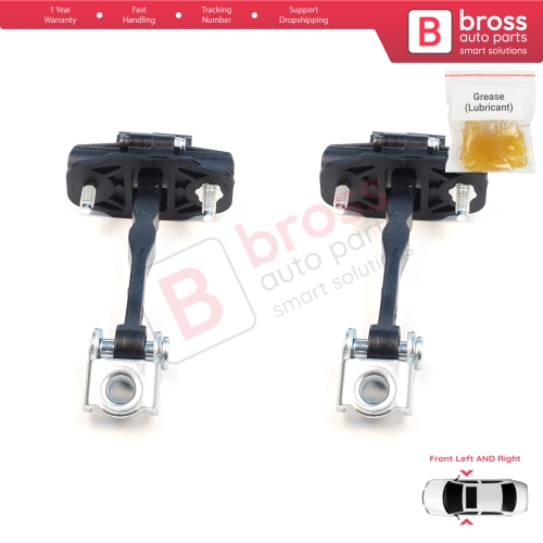 2 Pieces Front Door Stop Check Assy Limiter Strap for Volvo V40 525 Cross Country 526 2012–2019 31299810