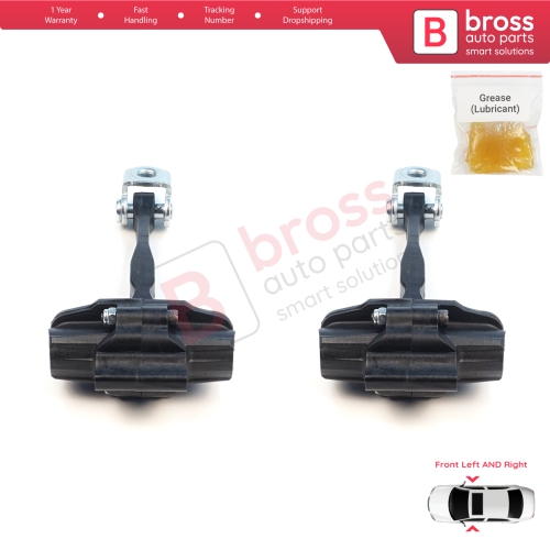 2 Pieces Front Door Stop Check Assy Limiter Strap for Volvo XC60 MK2 246 2017-On 31424466