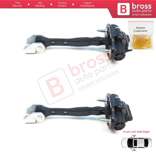 2 Pieces Front Door Stop Check Assy Limiter Strap for Volvo XC60 MK2 246 2017-On 31424466