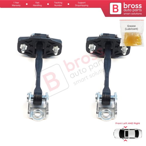2 Pieces Front Door Stop Check Assy Limiter Strap for Volvo XC60 MK2 246 2017-On 31424466