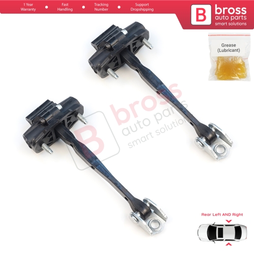 2 Pieces Rear Door Stop Check Assy Limiter Strap for Volvo XC60 MK2 246 2017-On 31424467