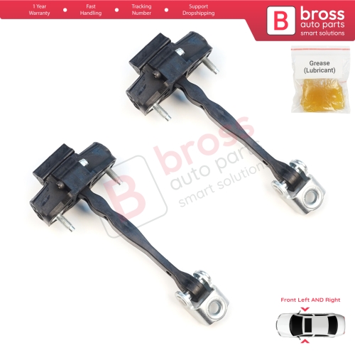 2 Pieces Front Door Stop Check Assy Limiter Strap for Volvo C40 539 2021-On XC40 536 2017-On 31457262