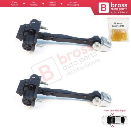 2 Pieces Front Door Stop Check Assy Limiter Strap for Volvo C40 539 2021-On XC40 536 2017-On 31457262