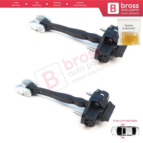 2 Pieces Front Door Stop Check Assy Limiter Strap for Volvo C40 539 2021-On XC40 536 2017-On 31457262