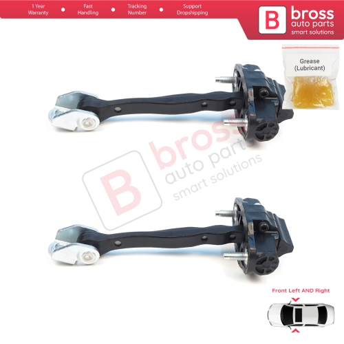 2 Pieces Front Door Stop Check Assy Limiter Strap for Volvo C40 539 2021-On XC40 536 2017-On 31457262