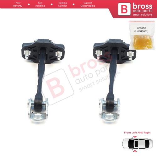 2 Pieces Front Door Stop Check Assy Limiter Strap for Volvo C40 539 2021-On XC40 536 2017-On 31457262