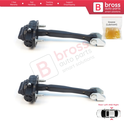2 Pieces Rear Door Stop Check Assy Limiter Strap for Volvo C40 539 2021-On XC40 536 2017-On 31457263