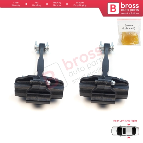 2 Pieces Rear Door Stop Check Assy Limiter Strap for Volvo C40 539 2021-On XC40 536 2017-On 31457263