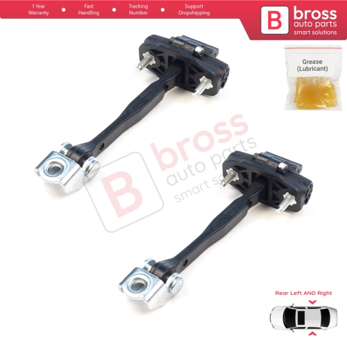 2 Pieces Rear Door Stop Check Assy Limiter Strap for Volvo C40 539 2021-On XC40 536 2017-On 31457263