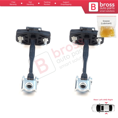 2 Pieces Rear Door Stop Check Assy Limiter Strap for Volvo C40 539 2021-On XC40 536 2017-On 31457263