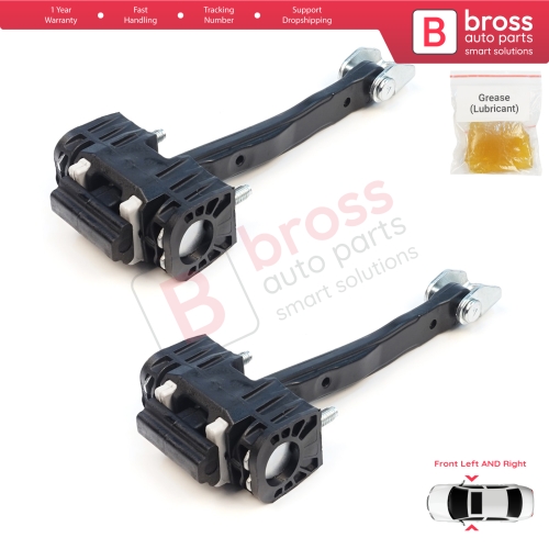 2 Pieces Front Door Stop Check Assy Limiter Strap for Volvo XC90 MK2 256 2014-On 31395137
