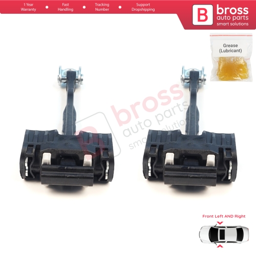 2 Pieces Front Door Stop Check Assy Limiter Strap for Volvo XC90 MK2 256 2014-On 31395137