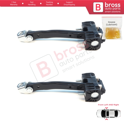 2 Pieces Front Door Stop Check Assy Limiter Strap for Volvo XC90 MK2 256 2014-On 31395137
