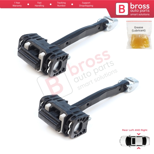 2 Pieces Rear Door Stop Check Assy Limiter Strap for Volvo XC90 MK2 256 2014-On 31395138