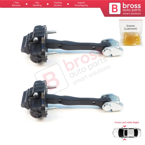 2 Pieces Front Door Stop Check Assy Limiter Strap for Volvo S60 MK3 224 2019-On V60 MK2 225 V60 Cross Country MK2 227 2018-On 31479059