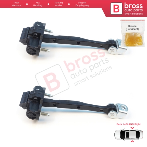 2 Pieces Rear Door Stop Check Assy Limiter Strap for Volvo S60 MK3 224 2019-On V60 MK2 225 V60 Cross Country MK2 227 2018-On 31479060